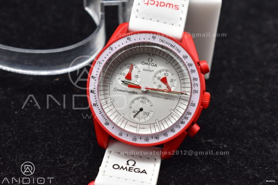 Strap Bioceramic Mars Quartz Omega Swatch Mission x Moonwatch to Nylon on 0508